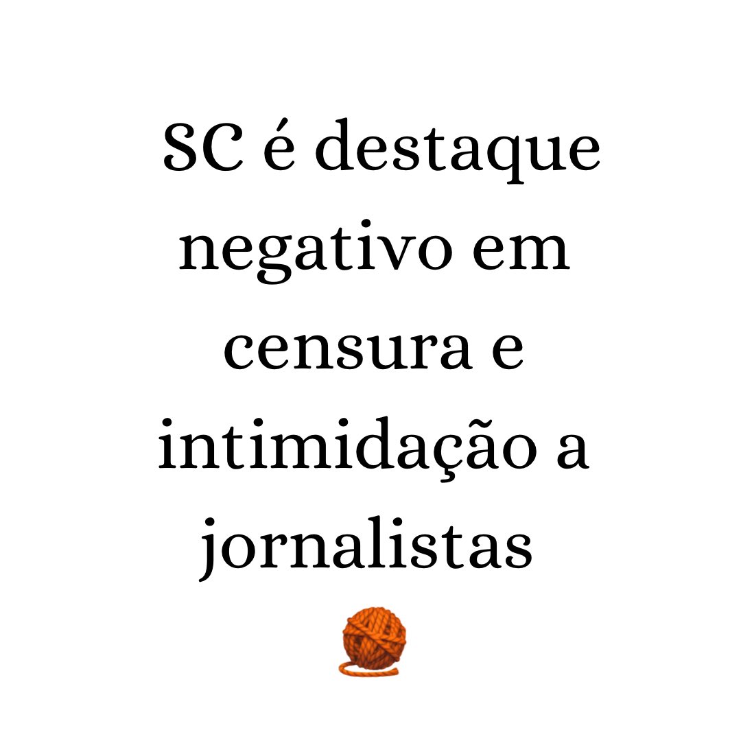 amanda_miranda's tweet photo. Ontem falei sobre sonegação de informações públicas! Hoje é sobre cerceamento à liberdade de expressão e informação. Jornalistas do estado estão sofrendo diferentes formas de intimidação e temos dois assediadores daqui no ranking: Luciano Hang e Júlia Zanatta. Vergonha!! 👇🏾 https://t.co/WSXvA43uas