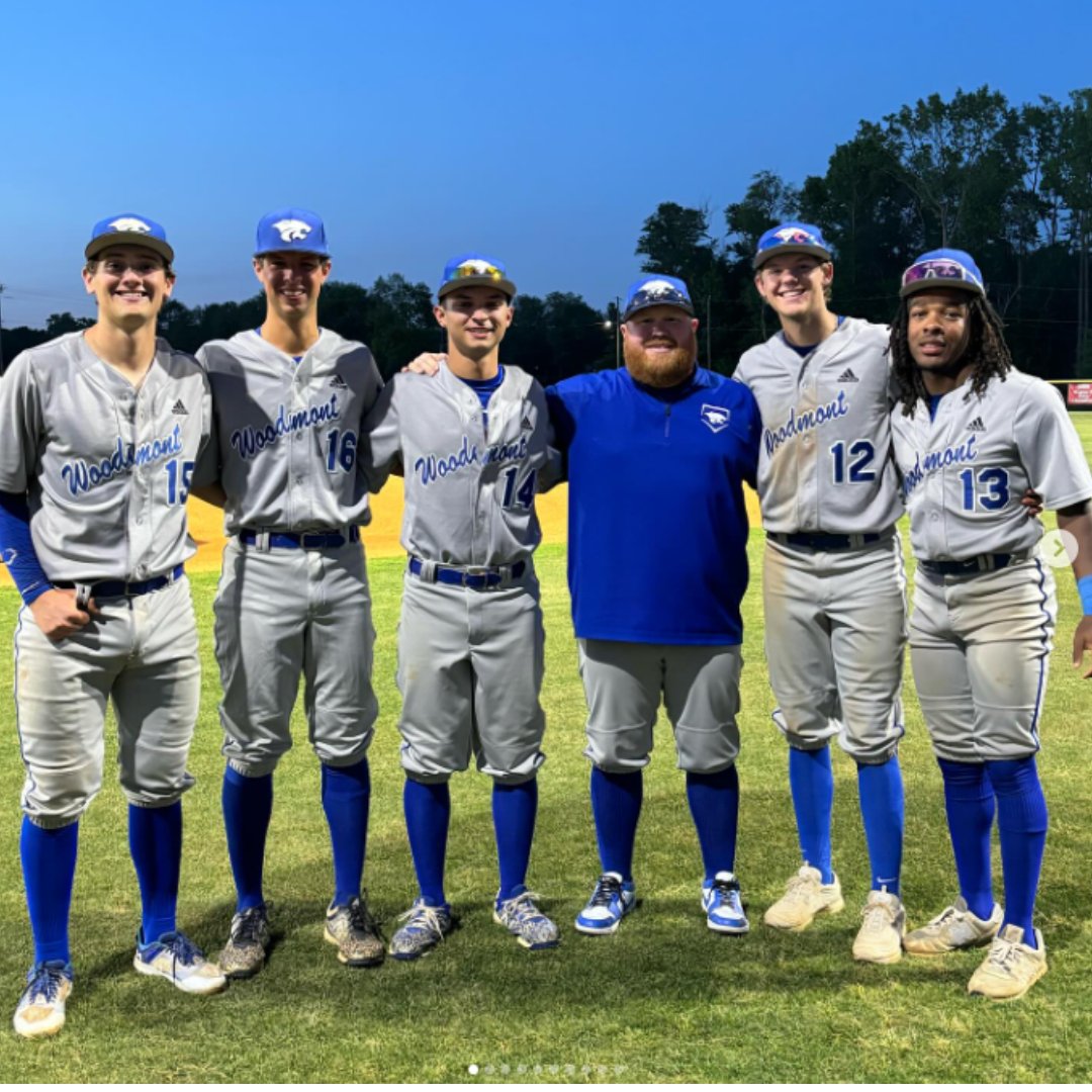 Congratulations to Coach Avery Mahon for his selection as the Region 1, AAAAA Baseball Coach of the Year! Keep Moving Forward! #WeAreWoodmont #ProudAD