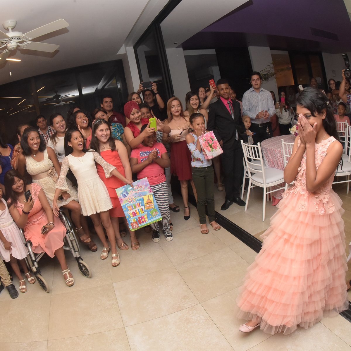 While Karen was battling cancer, her family stayed at the Ronald McDonald House in Ecuador. After many treatments, Karen was told she had months to live. She always dreamed of having a quinceañera, so the RMHC community made sure she had the party she always wanted. 💙✨ #RMHC50