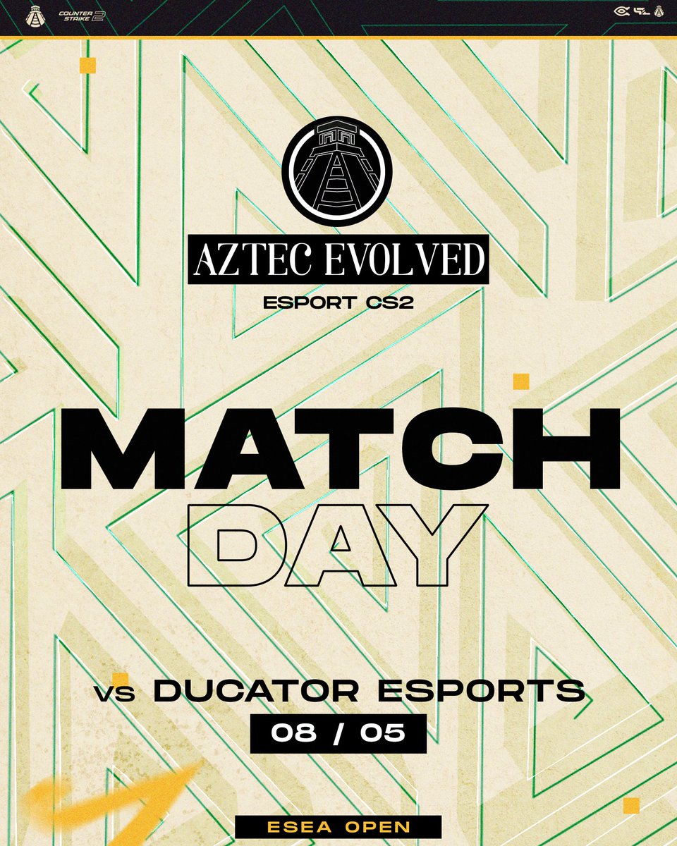 play_Aztec's tweet photo. ⚪️#AztecEvolved🆚@DucatorEsports⚫️

On est en 8-1, nous sommes déjà qualifiés pour les playoffs! ✨

🏆@ESEA Open
⏰ 20h30
📺 ttv/djiimy
🎙️@Djiimy_TTV 

Go continuer les mecs @siilentcs @MattCr4zy @saNdro98_ @__Atrium__ @redshot_cs! 💪 https://t.co/8Bamlnf4kw