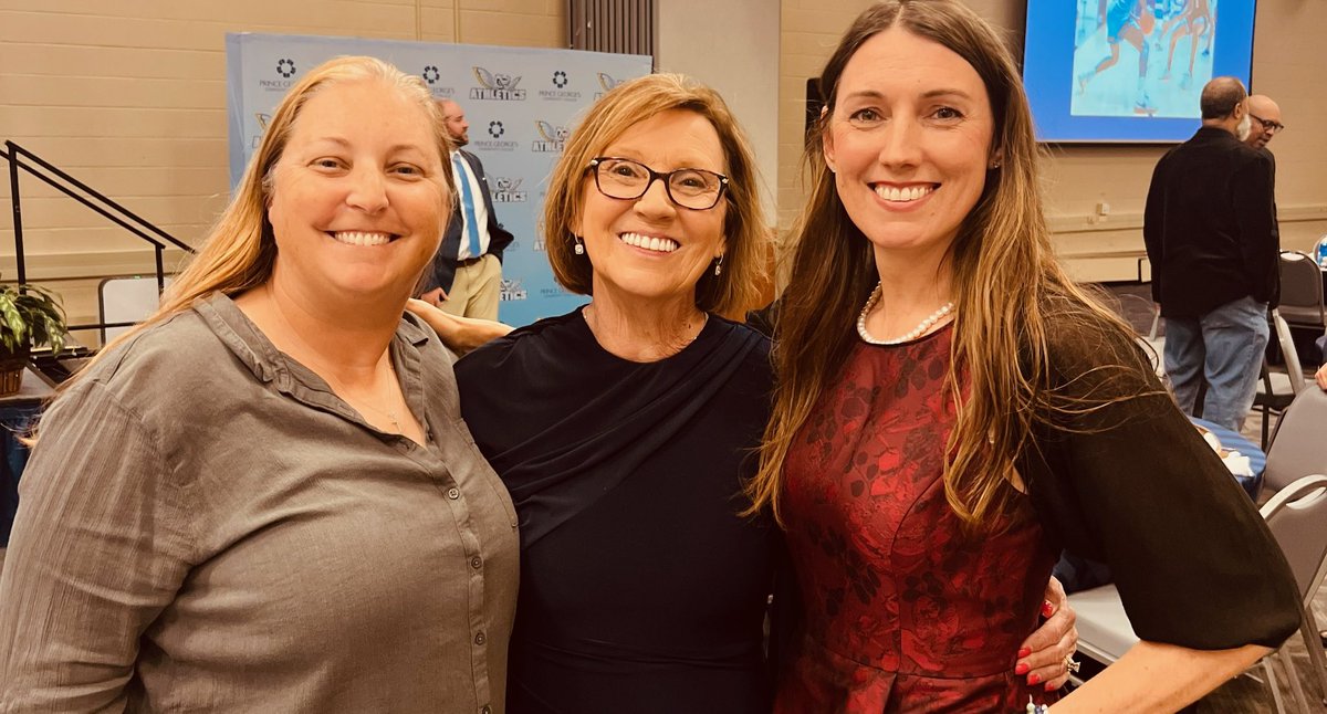 I can’t believe it’s been 25 years since these two amazing women graduated from @PGCCOWLS. They were the backbone of the first women’s soccer team. I’m SUPER proud of Melissa Miller, CCBC College-wide AD and PGCC Hall of Fame, Becky Doris. 💙 #Owl4ever