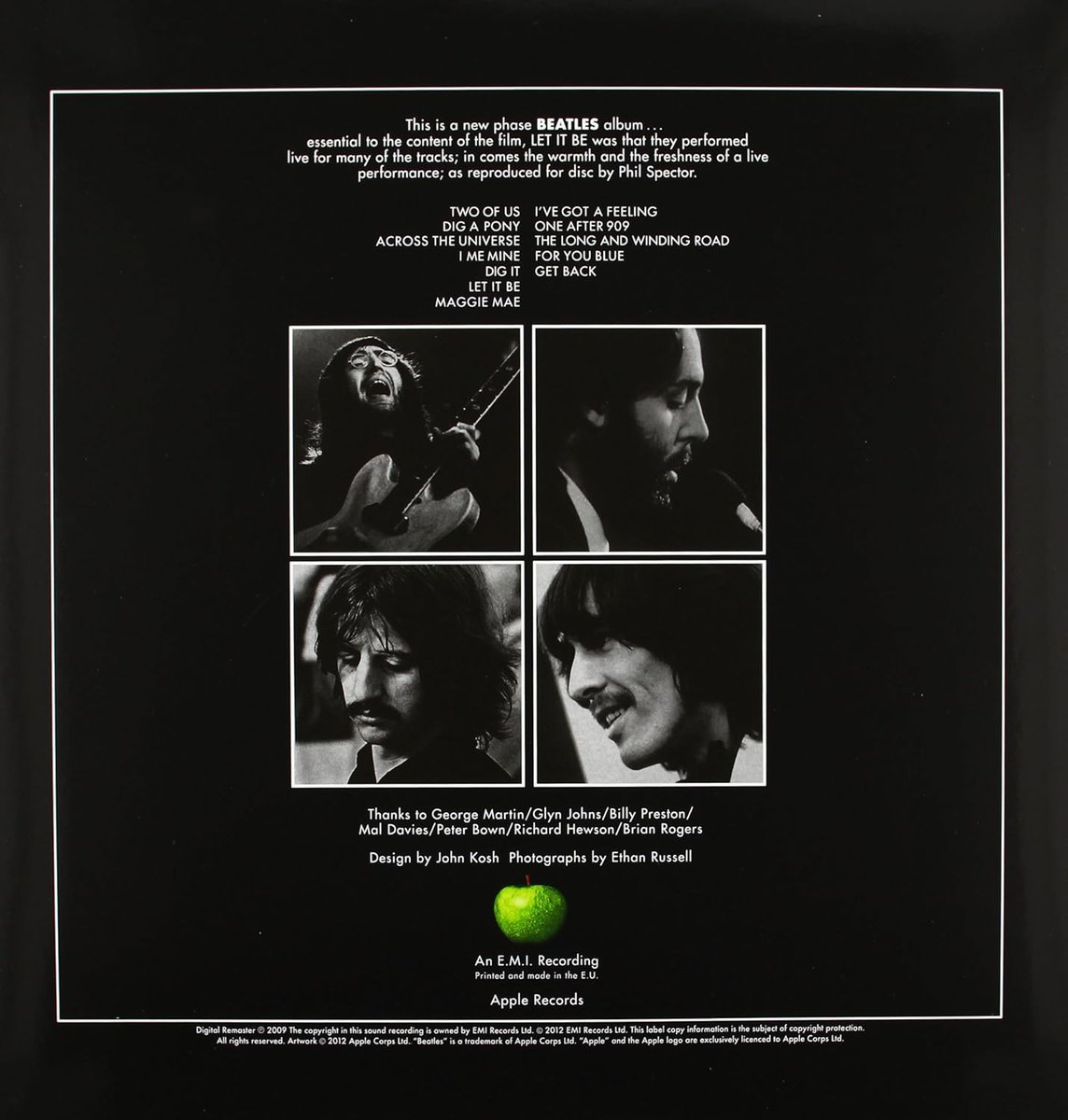 #MusicHistory #OTD 1970, #TheBeatles released their final & 12 album, #LetItBe, one month after the band's public break up. The cover of George, John, Paul & Ringo, was taken by Ethan Russell during the Twickenham Studios rehearsal sessions of Let It Be in early January of 1969.