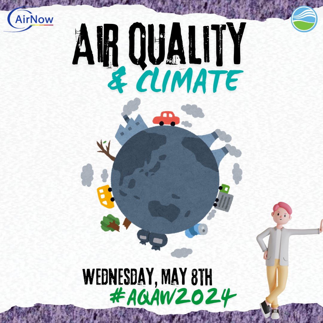 It's Air Quality Awareness Week! Austin's air quality has a direct impact our health and quality of life. Climate change is expected to worsen harmful ground-level ozone, but you can take small steps today to help improve our region's air quality: bit.ly/AQAW24