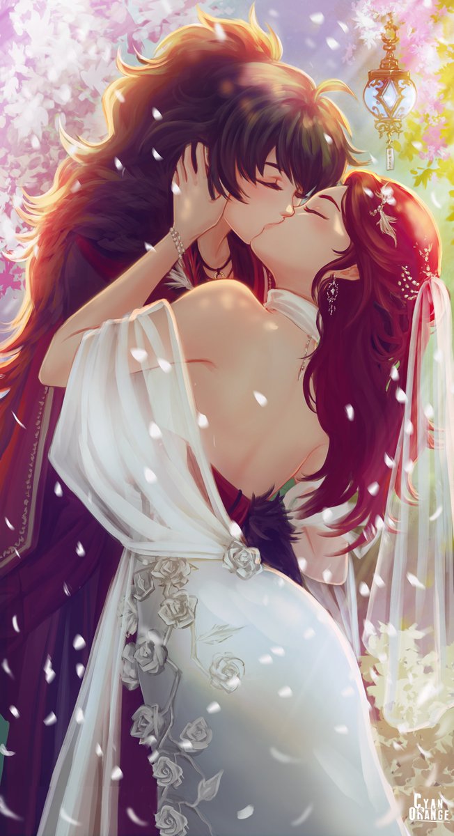 CyanOrangeArt's tweet photo. "This Will Be The Day" 🌹🪶💘✨#RWBY #Rosebird #RavenBranwen #SummerRose https://t.co/Jd4QPNhxhR