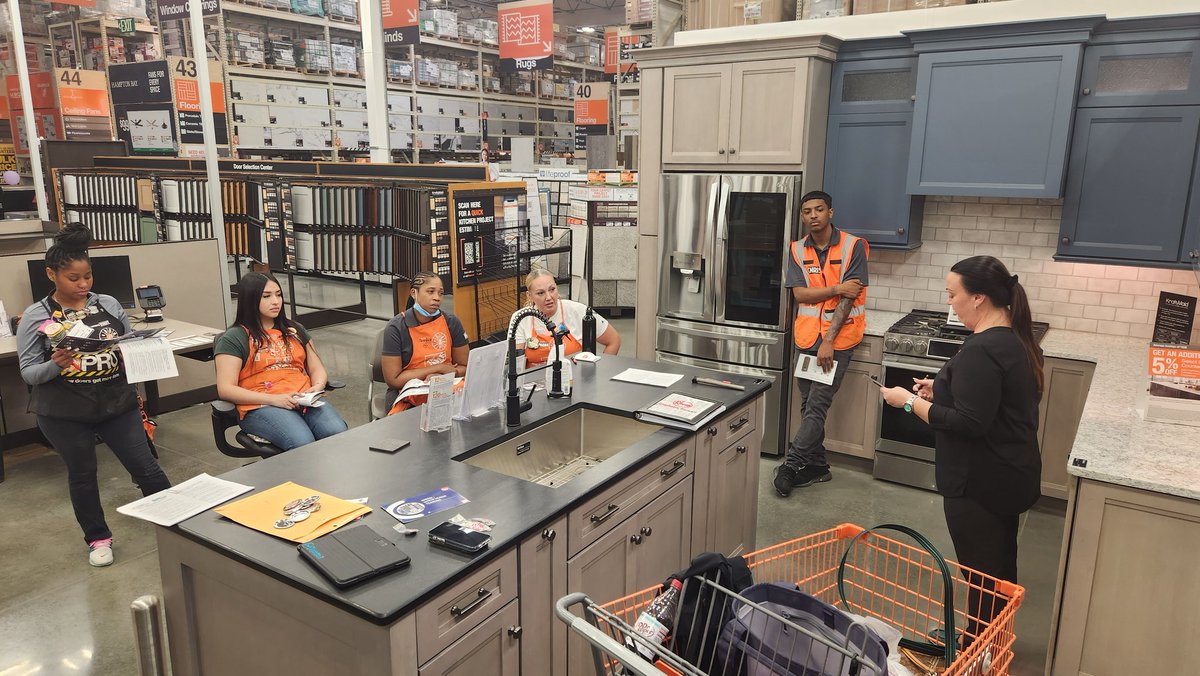 We love doing PKs with Rheem, and today's session in Houston Lower Heights Home Depot 1326 was particularly good. Even better, they are crushing their WH install sales plan!