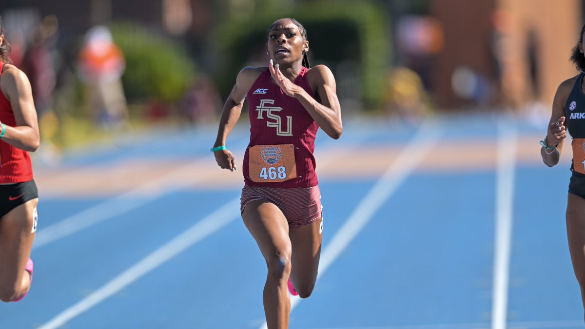 Almost 𝙂𝙊 𝙏𝙄𝙈𝙀 💨 Good luck to @FSU_Track this week in Atlanta! The Noles compete in the ACC Outdoor Championships on May 9-11 at George C. Griffin Track. #OneTribe | #GoNoles