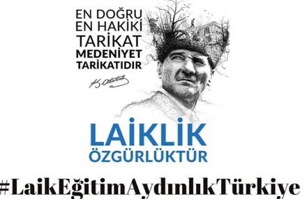 Amaç eğitimi geliştirmek değil dönüştürme çabasıdır! Laik ve Bilimsel Eğitimi, Atatürk’ü ve Cumhuriyeti Yok Sayan Eğitim Programı asla kabul edilemez! #LaikEğitimAydınlıkTürkiye