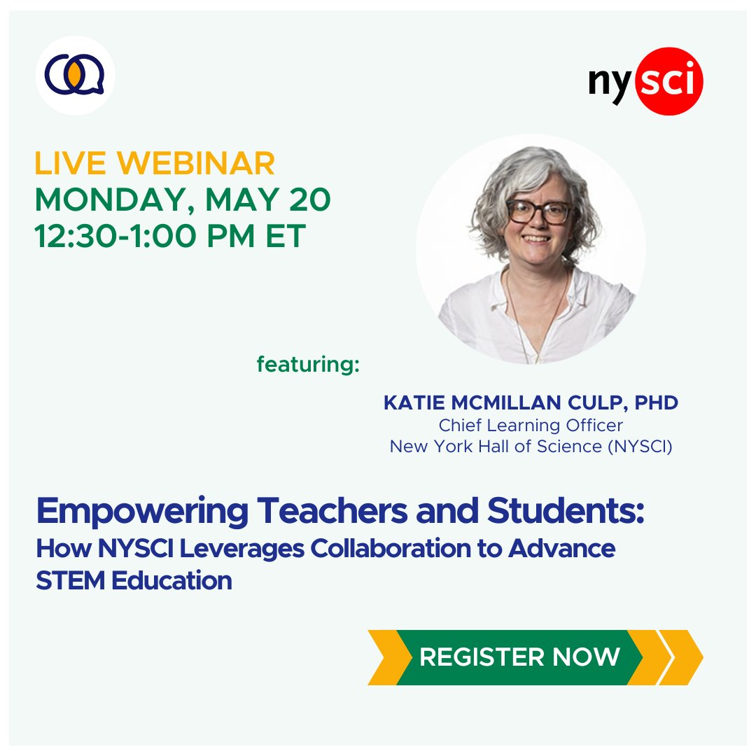 🤩Excited to chat with Katie McMillan Culp, CLO of @NYSCI, about empowering teachers and students through collaborative STEM education strategies, including #communitiesofpractice. Join us! 
<a href="/juliekeane/">捕鱼机麻将胡了同城约炮会所竞彩澳洲5澳洲10AG视讯BG视讯德州扑克欧洲杯开云体育</a> 
participate.zoom.us/webinar/regist…