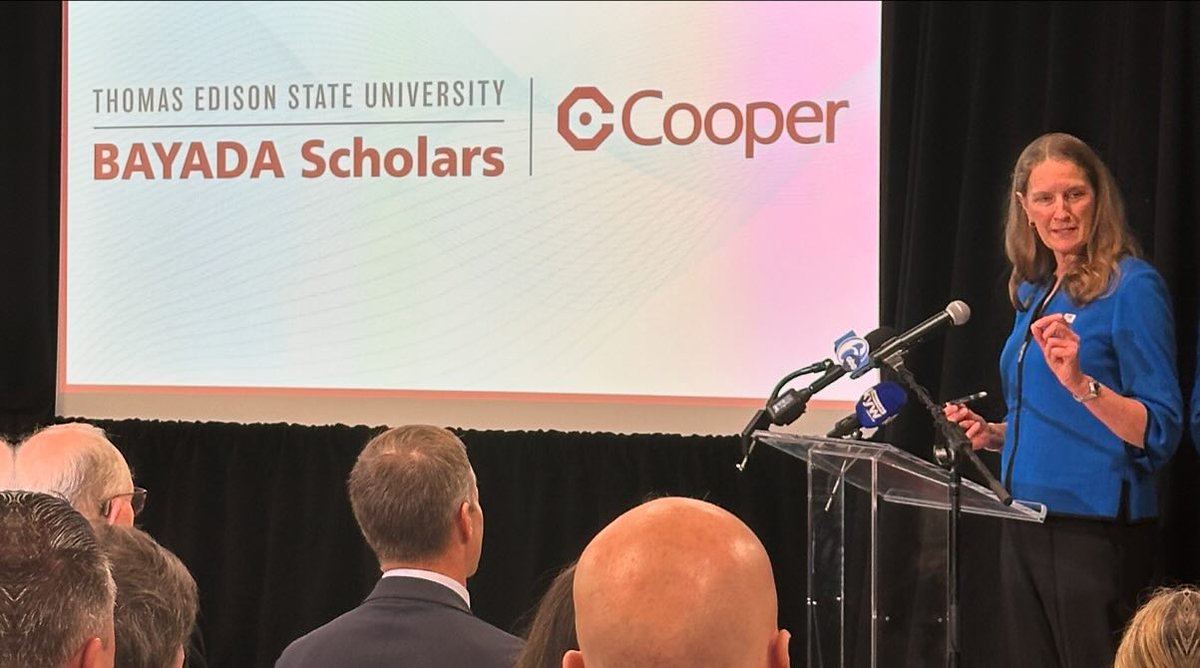 TODAY: BAYADA Education, @tesu_edu, @CooperHealthNJ announce The Thomas Edison State University Accelerated BSN BAYADA Scholars Track at Cooper, a unique new partnership aimed at reducing the nursing shortage in New Jersey. bit.ly/3WzAuWs #MoreGreatNurses