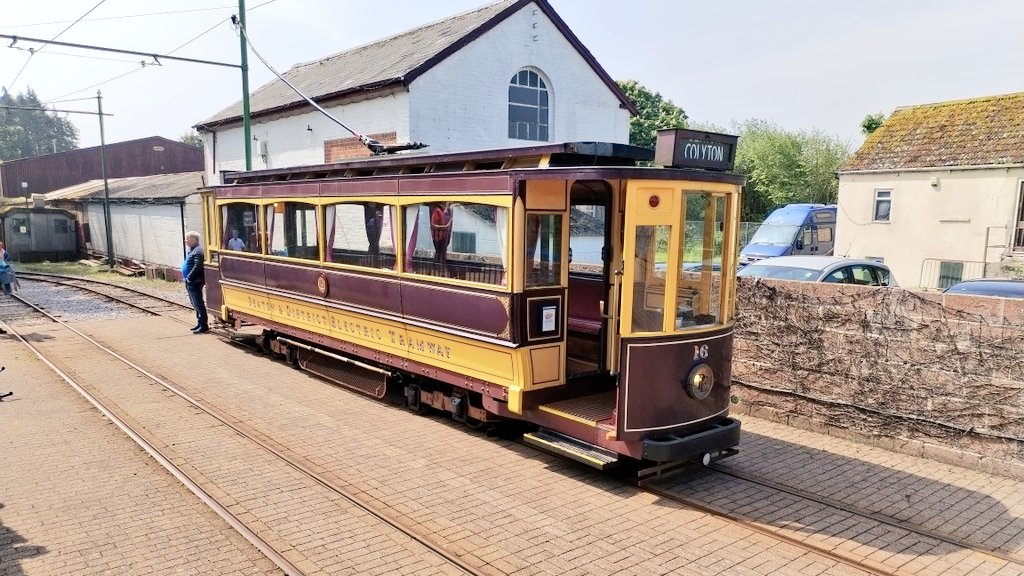A nice visit to @SeatonTramway today, shame the weather this afternoon wasn't quite as warm