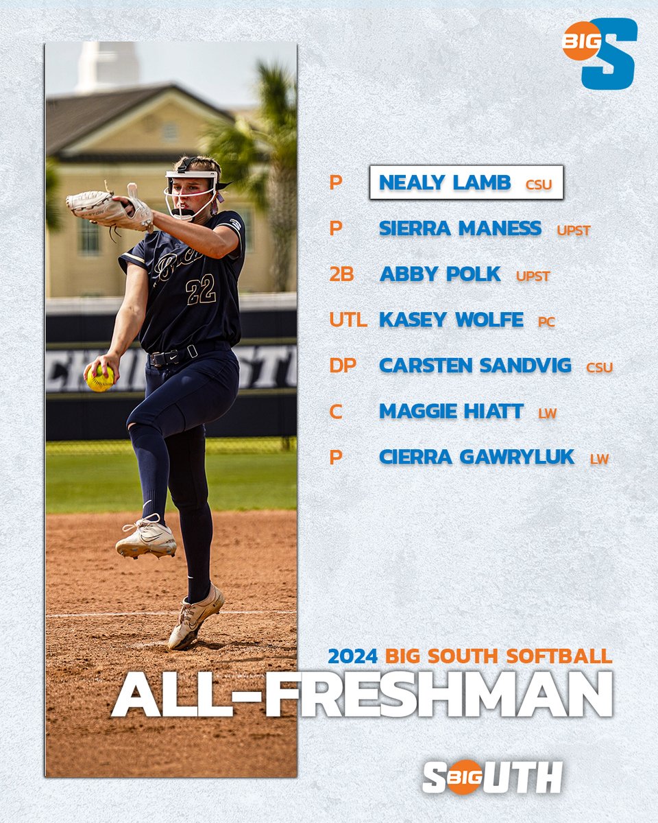 𝟮𝟬𝟮𝟰 𝗔𝗟𝗟-𝗙𝗥𝗘𝗦𝗛𝗠𝗔𝗡 𝗧𝗘𝗔𝗠 🥎 #BigSouthSB x #BigSouthAwards