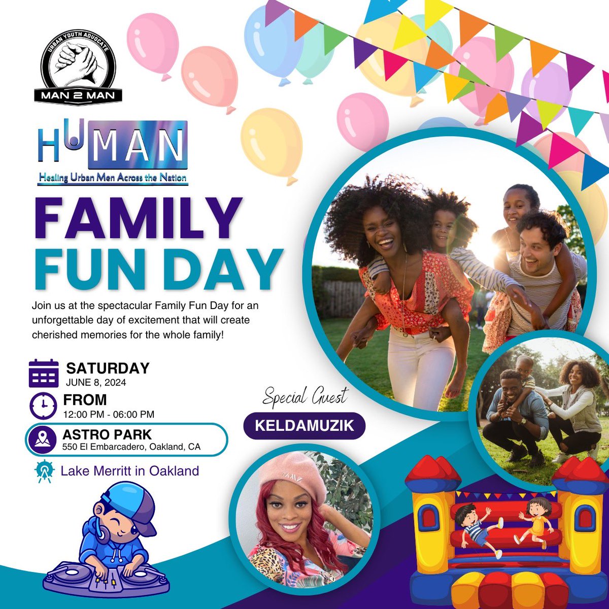 June 8th, join us for family fun day!