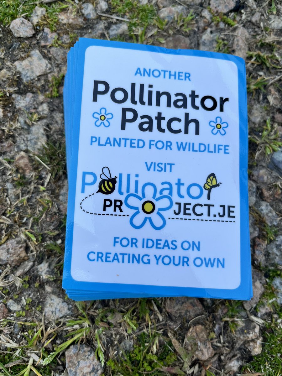 JonHaleBio's tweet photo. Got the stickers for the @BeauFoundation #100Pledges for families to make 100 micro-Pollinator Patches
@seed_ball @climatejsy @GovJsyCYPES @bailiwickxpress @BES_careers @DrCGraham https://t.co/FJC1q1ZMb6
