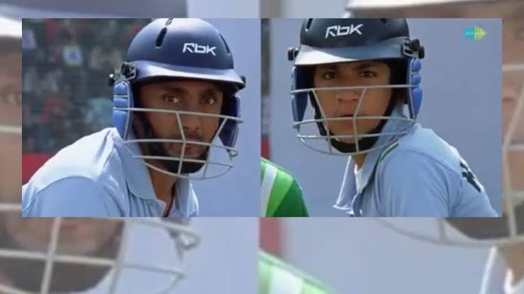 Travis Head and Abhishek Sharma batting together if you know you know. #LSGvsSRH #SRHvsLSG #Head #AbhishekSharma