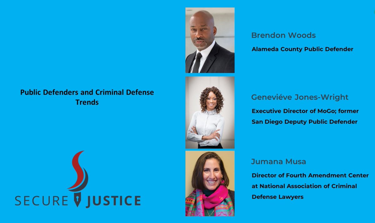 ICYMI: What is a public defender, and why do we need them? Podcast with @BrendonWoodsPD @rwg_jumana @Gjoneswright youtu.be/EJWujBQs-pI?si…
