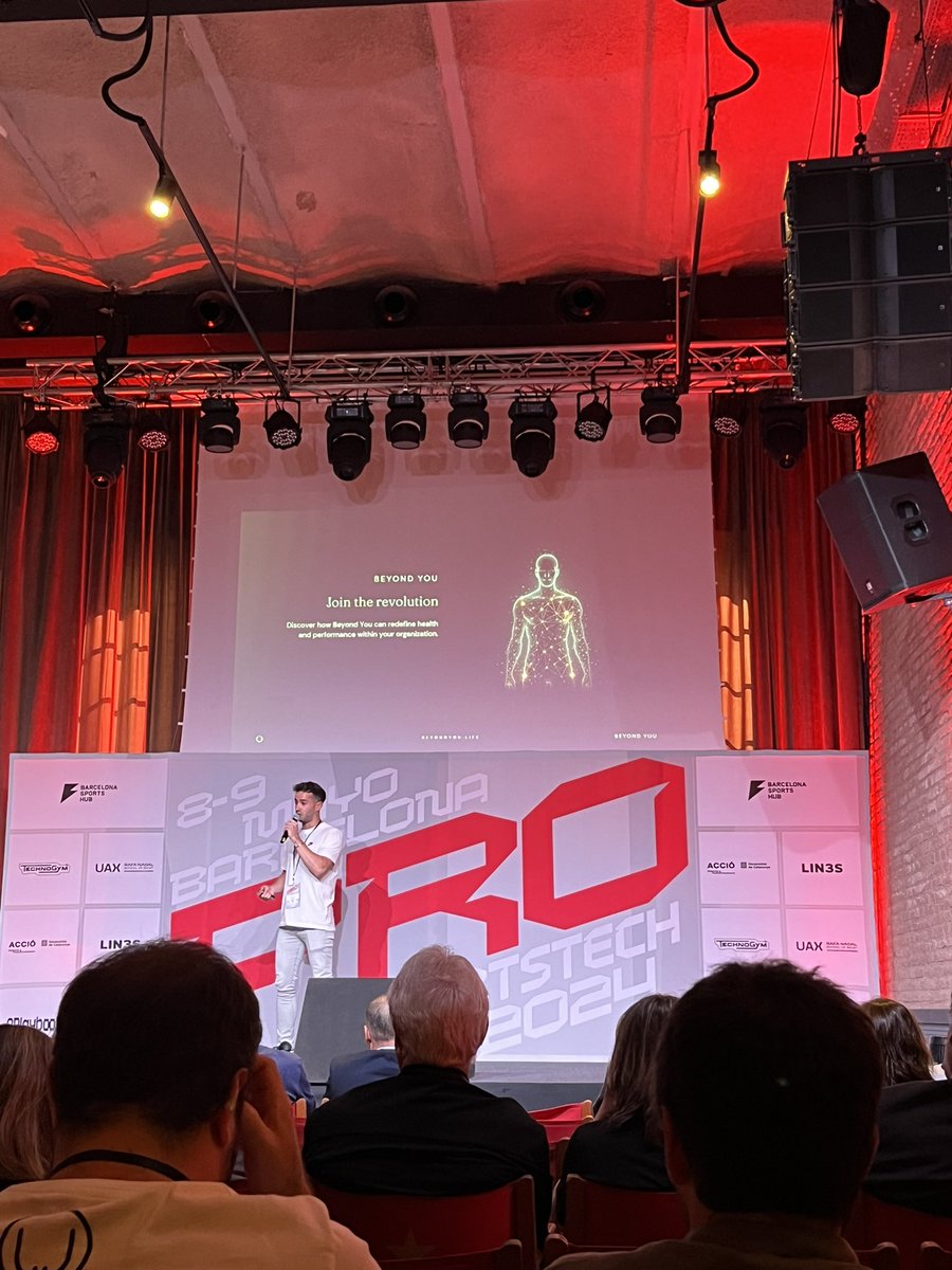 Health_SportLab's tweet photo. Avui i demà estarem assistint al congrés #PROSportstech24 sobre esport i tecnologia.

Oportunitat🔝per conèixer experts del sector i escoltar noves propostes.
@indescat @2Playbook @BcnSportHub @ireuab https://t.co/CNM9nOcDPc