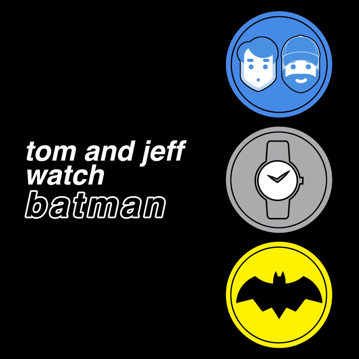 Hot joy! It's a brand new TOM AND JEFF WATCH BATMAN. This week @heytherejeffro and @startthemachine are watching the 1949 Batman And Robin! Hot joy! patreon.com/posts/10387729…