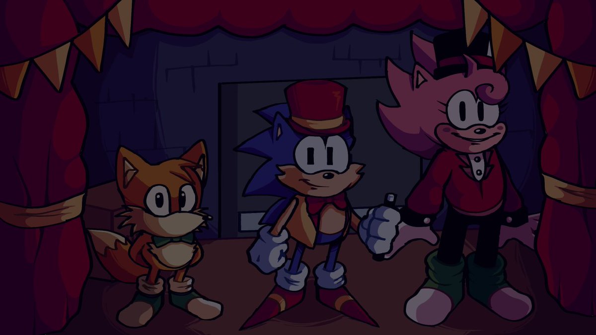 SSaS gamepage reached 230 followers, here’s the show stage reveal #FNaS #SonicTheHedeghog #FNAF
