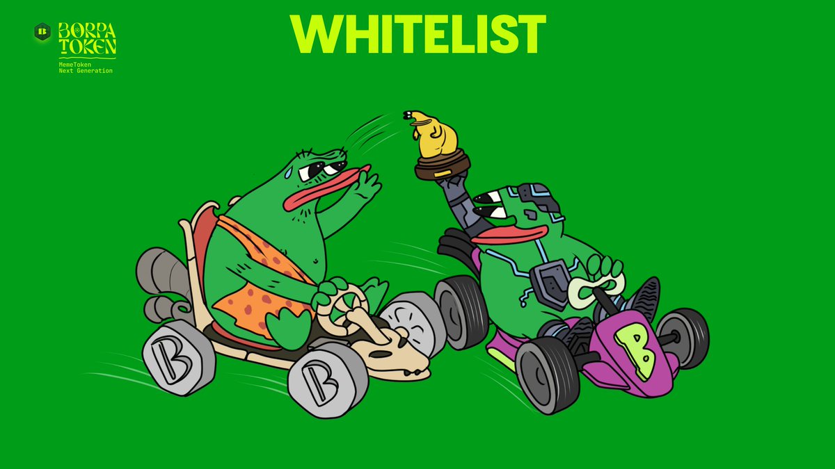 Borpa Whitelist (Golden Ticket) Giveaway!

To enter:
- Follow <a href="/Entanglefi/">Entangle</a> &amp; <a href="/BorpaTokencom/">Borpa</a> 
- Like + RT
- Comment SOL address!

Winners in 48 hours!

Good luck!