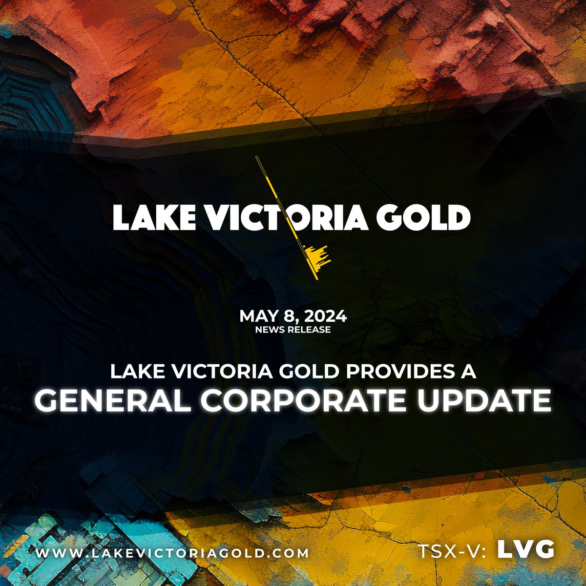 Lake Victoria Gold Provides a General Corporate Update - Read more: lakevictoriagold.com/lake-victoria-…   $LVG.v #MiningInvestment #goldmining