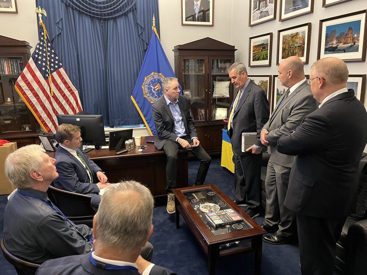 Thank you to our hometown members of the Sheet Metal and Air Conditioning Contractors’ National Association for visiting us in our Capitol Hill office! Prime Sheet Metal Owner Dominic Bonitatis from Warminster, SMCA of Philadelphia Executive Director Peter Jenkins from…