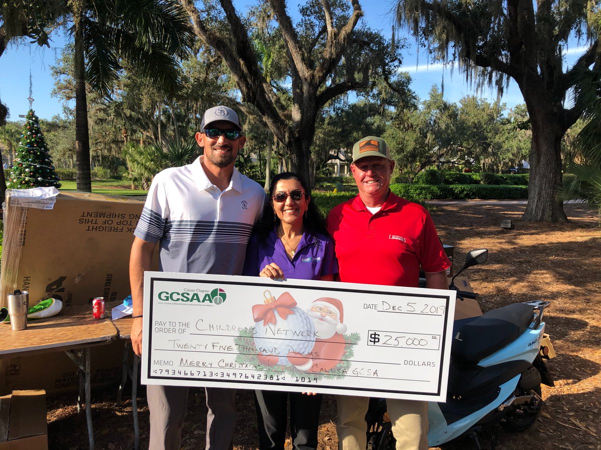 #OurBigDay: Calusa GCSA Golf for the Children Christmas Classic Course: The Verandah Club Superintendent: Jake Wentz @BASFTurf_us golfcourseindustry.com/article/calusa…