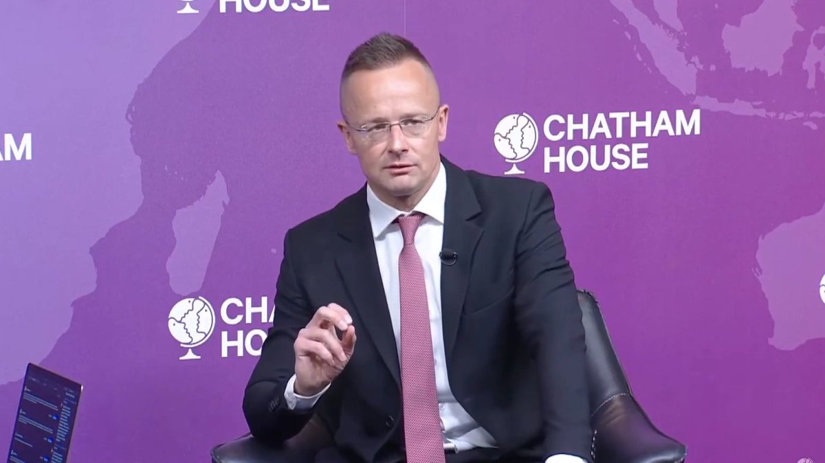 🇪🇺 Speaking at the Royal Institute of International Affairs in London, FM Péter Szijjártó criticized the EU's current leadership, arguing that the bloc's security and competitiveness have declined over the past five years, warranting a change of leadership in Brussels. The…