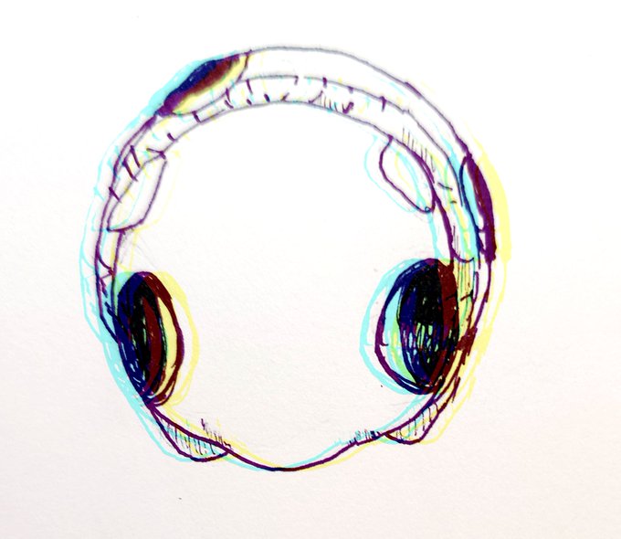 「headphones」 illustration images(Latest)