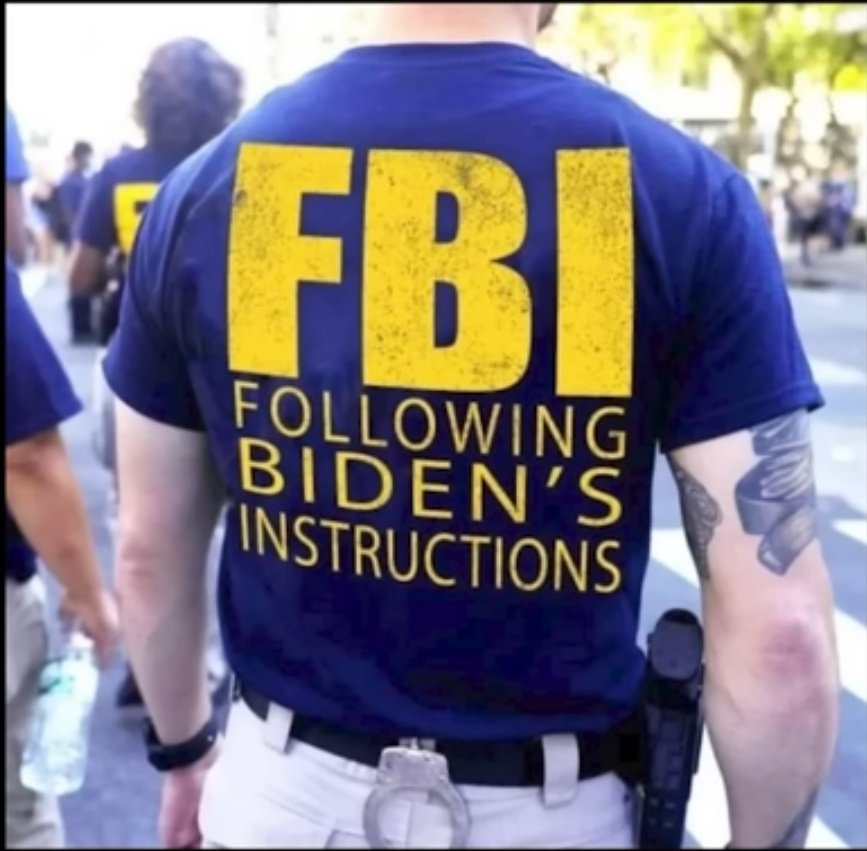 Following orders like the good sheep/ pig you are. #FBI #FBICorruption #BidensAmerica #BidenEmbarrassesAmerica #BidenWorstPresidentEver