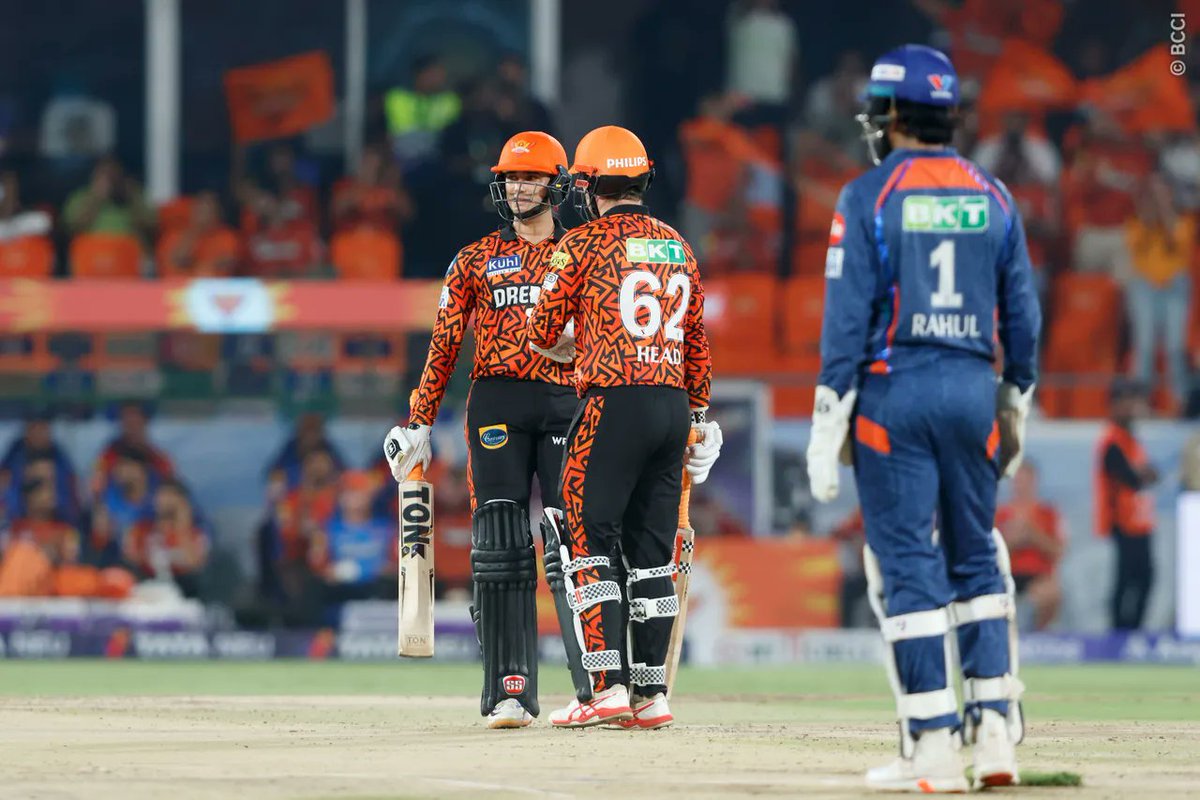 SUNRISERS HYDERABAD CHASE DOWN 166 RUNS FROM JUST 9.4 OVERS. 🤯