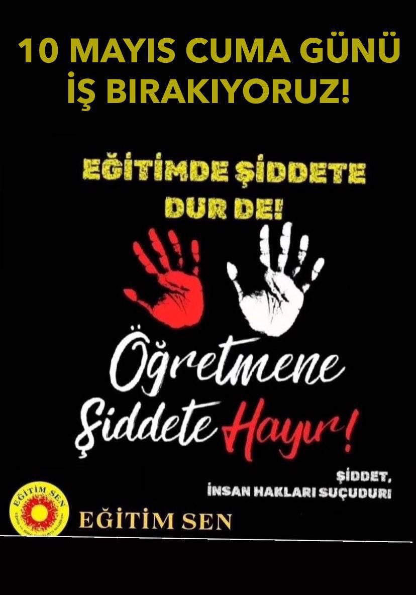 Şiddet insan hakları suçudur.Şiddete dur de!#EğitimdeŞiddeteHayır