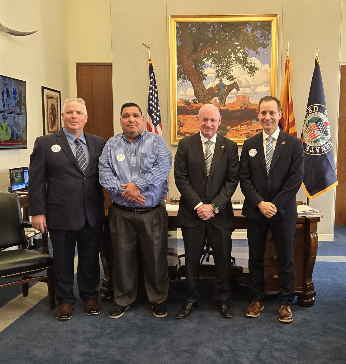 Thank you, @SenMarkKelly, for meeting with the @ESOPAssociation's employee owners to discuss critical issues affecting #ESOPs and #employeeownership! #TEANational24