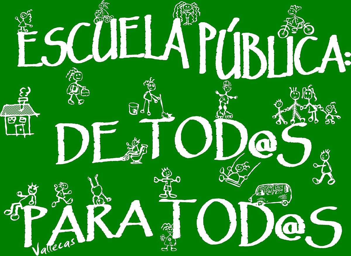 💪💪Todo mi apoyo al profesorado madrileño que hoy están en huelga luchando por una #EducaciónPúblicaDeCalidad  para nuestros hijos.