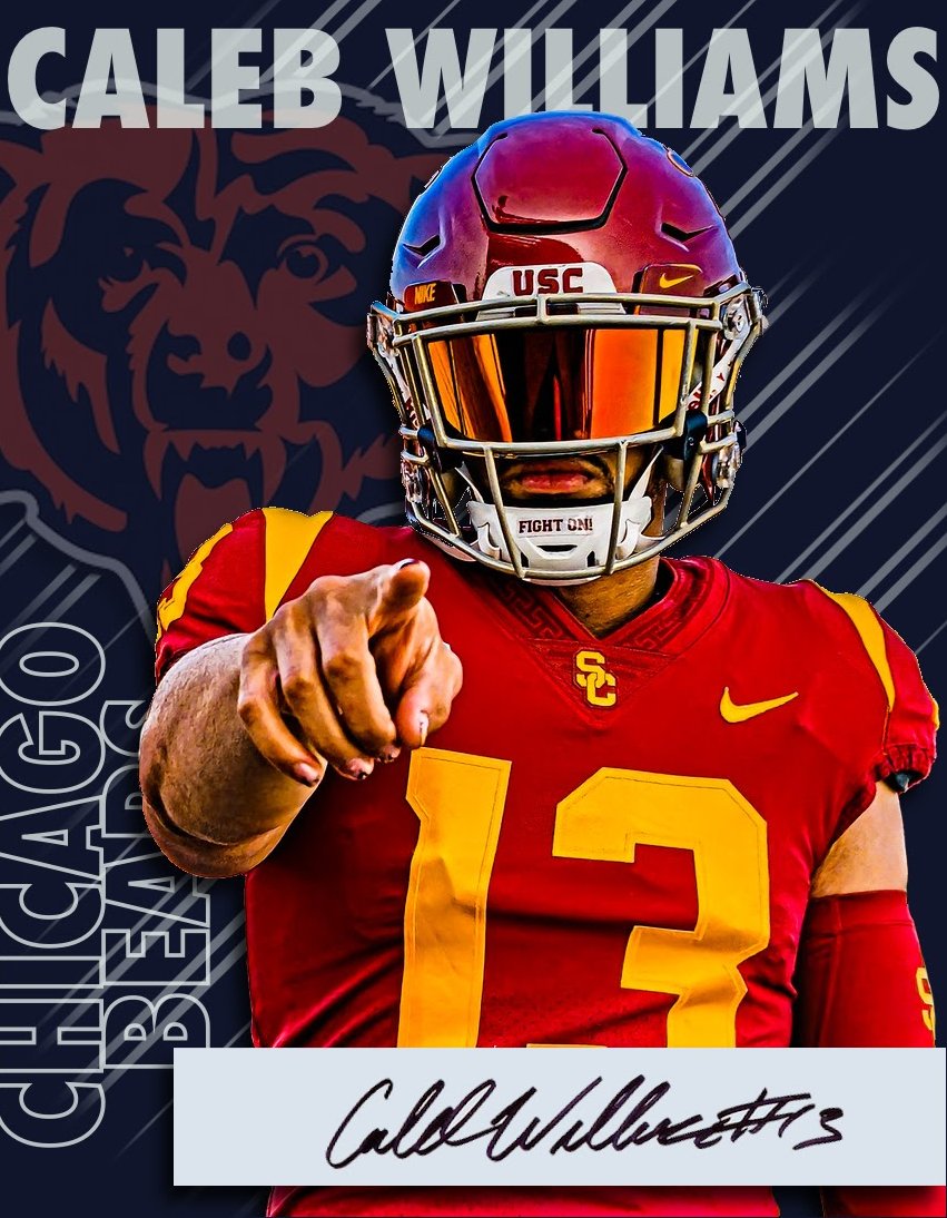 Aktuell ist noch ein Druck vom diesjährigen #1 Pick  der #Bears im 3D Drucker - welcher Spieler würde Euch als nächstes gefallen? 

#NFL #2D3D #CalebWilliams