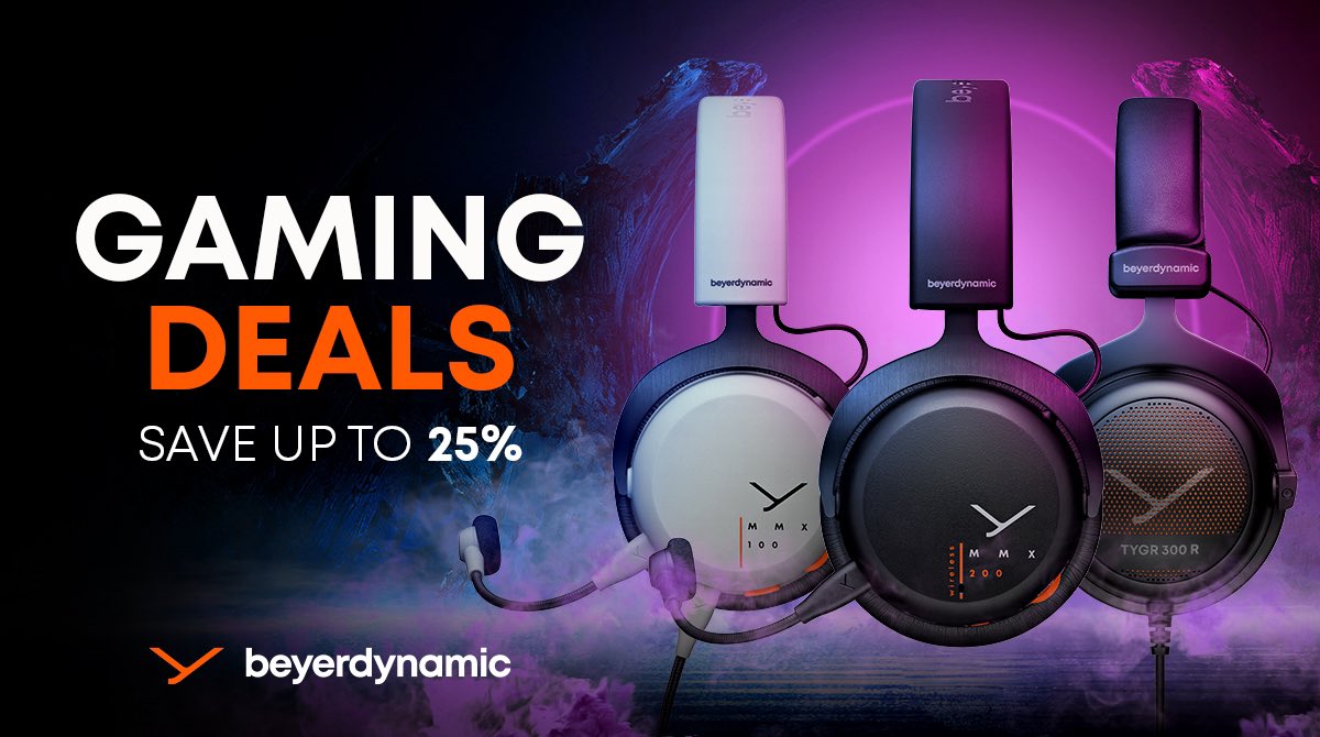 Spring Time Savings on gaming gear. Gain the advantage with studio quality headsets. SAVE NOW: bit.ly/3MIda1q