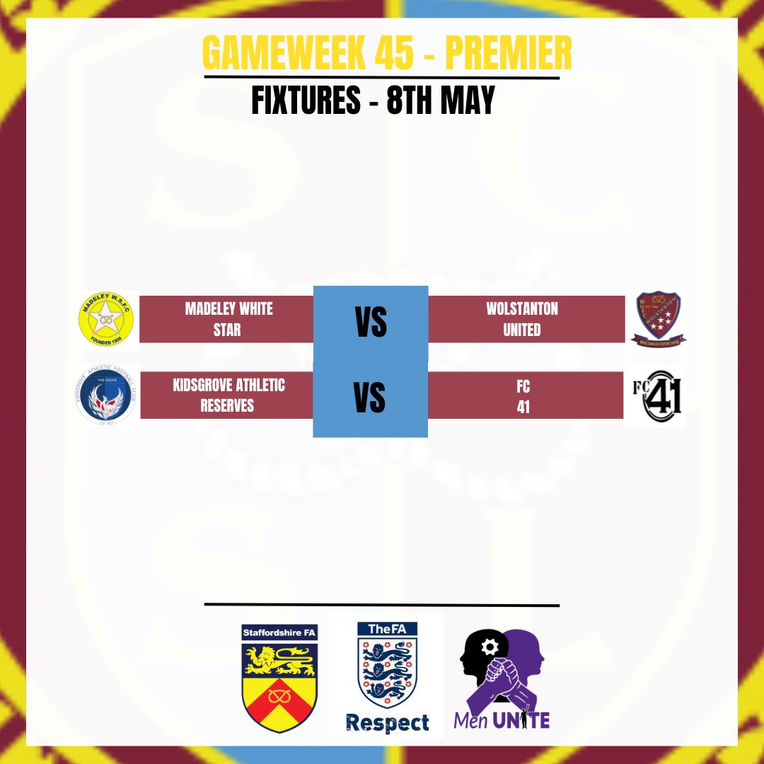 Staffordshire County Senior League tweet media