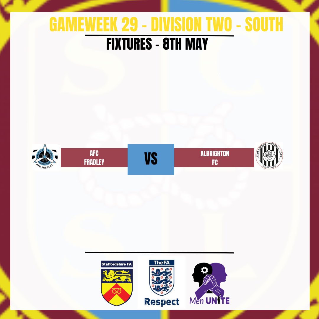 Staffordshire County Senior League tweet media