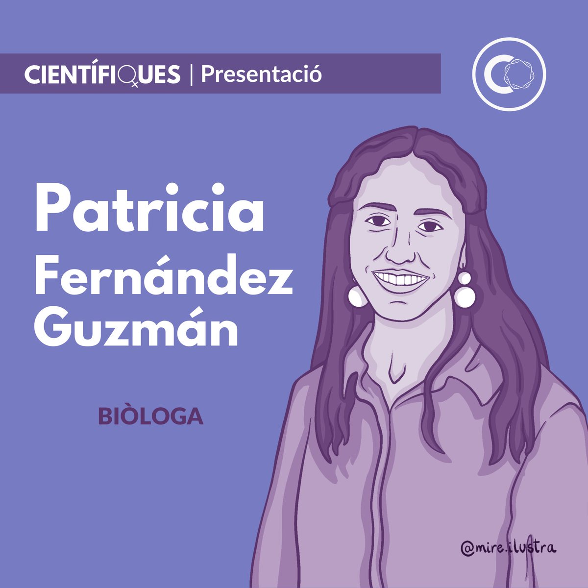 🟣#Científiques | Nova científica! 👩‍🔬Avui us portem a la Patricia Fernández (@pat_fernandez9 ) biòloga que investiga 🔬la forma més comuna de càncer de sang 🩸en gent gran: la leucèmia limfocítica crònica. 1/5👇