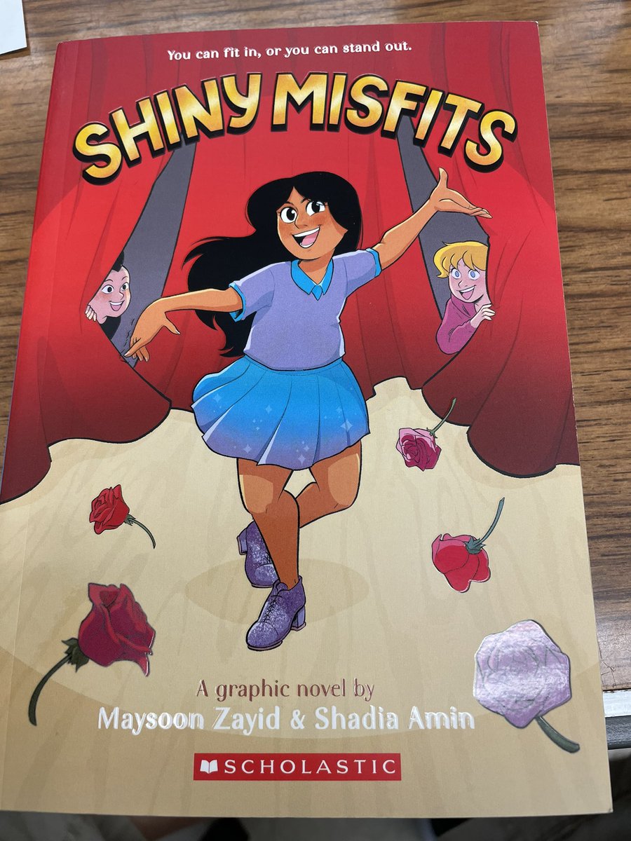 Just finished reading this. It is a wonderful book. I teach 4th and 5th graders and think they all should read this. Fun story with so many great points made about how to figure out what it means to be a good human. Thank you @maysoonzayid #shinymisfits