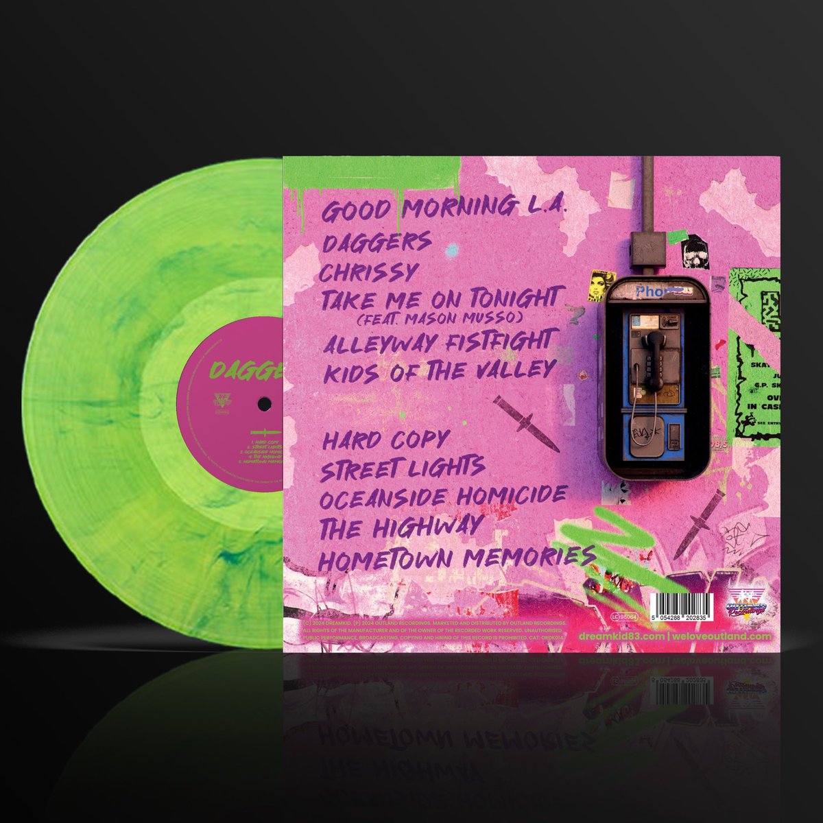 Vinyl of my new album ‘Daggers’ is now available to pre-order! I’m loving this Graffiti Green colour 🤘🏼💿🗡️

Pre-order link: dreamkid83.bandcamp.com/album/daggers

#synthwave #nostalgia #vinyl #retro #80s
