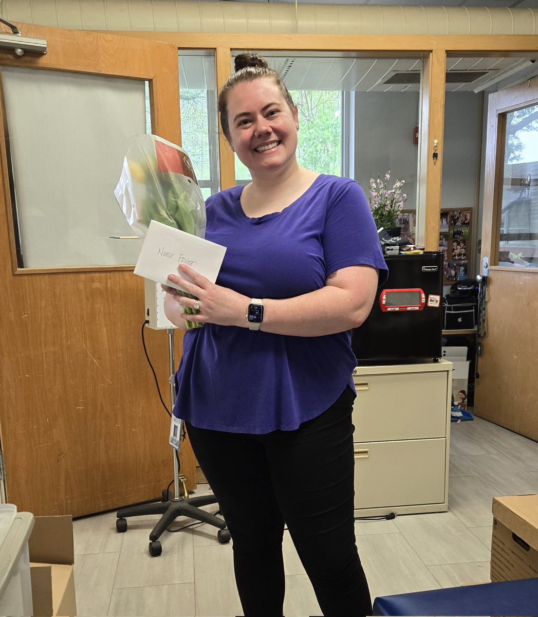 Happy Nurses Week to our fabulous school nurse, Ms. Foster. We truly appreciate all the care and love you have for our Kramer Colts.