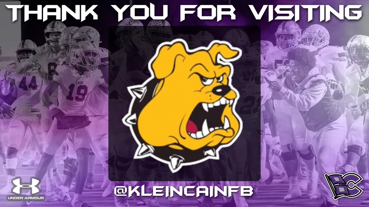 Thank you to @TLU_Football for stopping by to check out @KLEINCAINFB #RECRUITTHEREIGN #STORMSURGE24 #REIGNCAIN