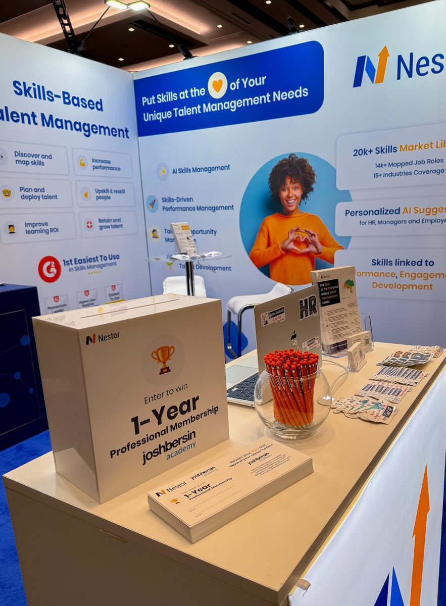 Dive into the magic of talent transformation at @UNLEASHgroup! 🧙‍♂️Nestor's booth 482 is your portal to a world where #skills rule. Explore how Nestor's skills-based platform is reshaping talent management.  Let's connect and revolutionize performance, innovation, & growth.