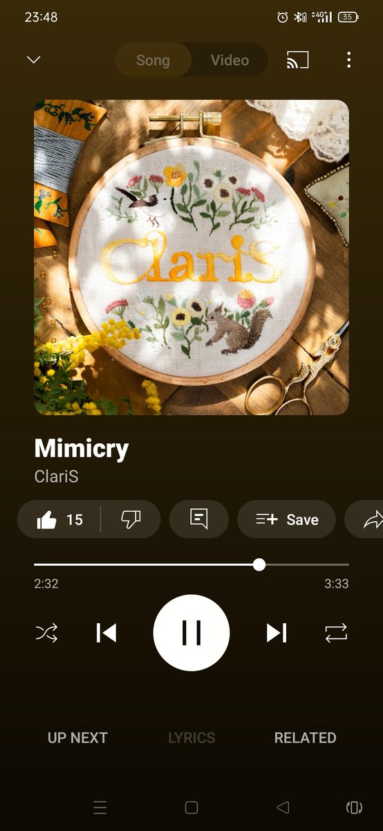 Finally, a song that has so many classic ClariS's tone in it.  It's like relistening fresh from party time album 🥹. And it got synth pop inside it too. 

This is a nice song improvement 🔥

#ClariS