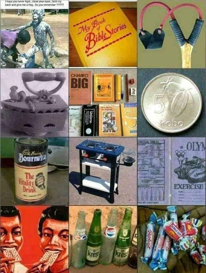 Which of these things can you still remember from your childhood??