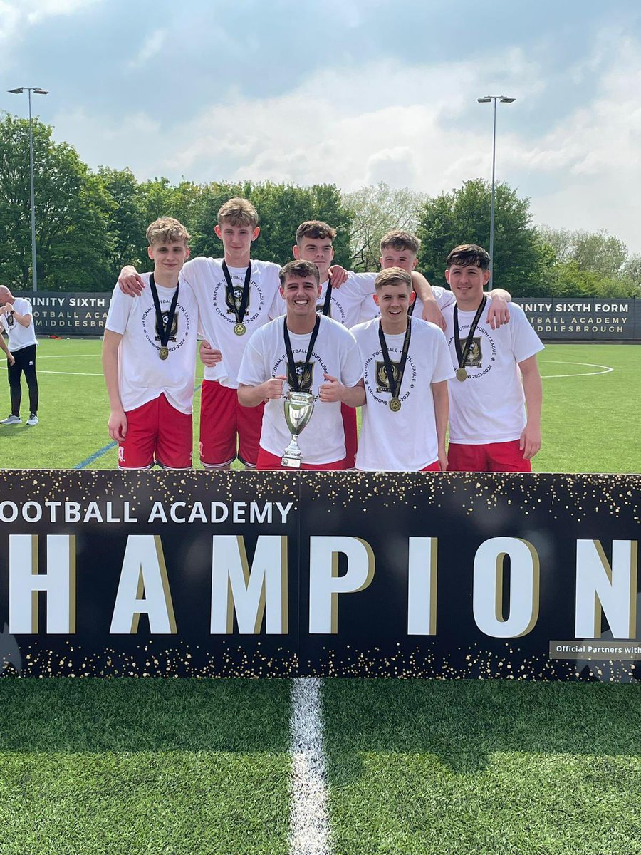 Congratulations to 7 of our lads today crowned <a href="/NFYLU19U23/">National Football Youth League</a> Premier Division North Champions. 

Jack 
Kayden
Jacob 
Tyler 
Jake 
Callum 
Logan 

#UTBR 🔵🔴