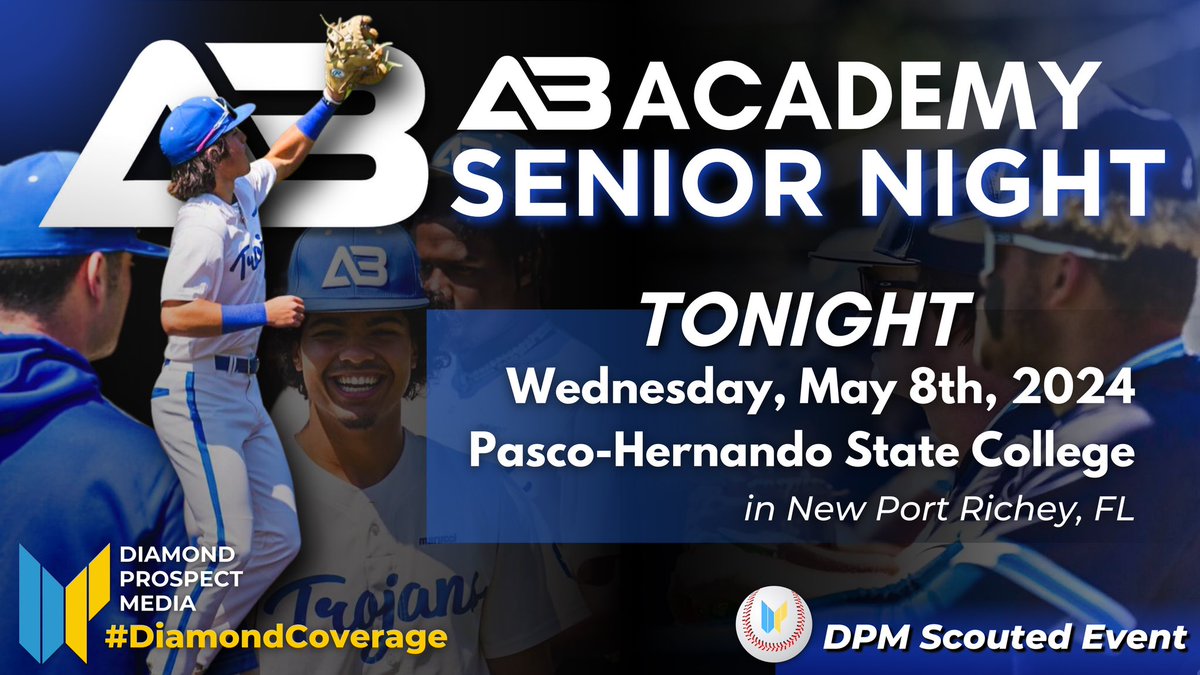 We’ll also have coverage from @phscbaseball tonight as @A3_Trojans honors their senior class with a ceremony followed by a game. Follow along starting at 5:30PM for updates throughout the night. Congratulations to all the A3 Seniors! #DiamondCoverage