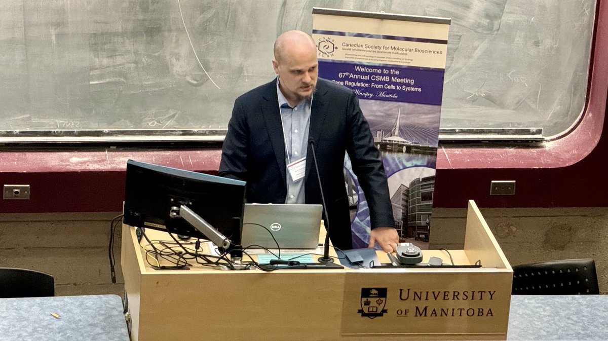 CSMB talks: Gene Regulation in Neurobiology and Neurogenetics by Dr. Paul Marcogliese (U. Manitoba) ⁦<a href="/CSMB2024/">CSMB2024</a>⁩ ⁦<a href="/CSMB_SCBM/">CSMB</a>⁩ ⁦<a href="/dr_rastegar/">Dr. Mojgan Rastegar</a>⁩