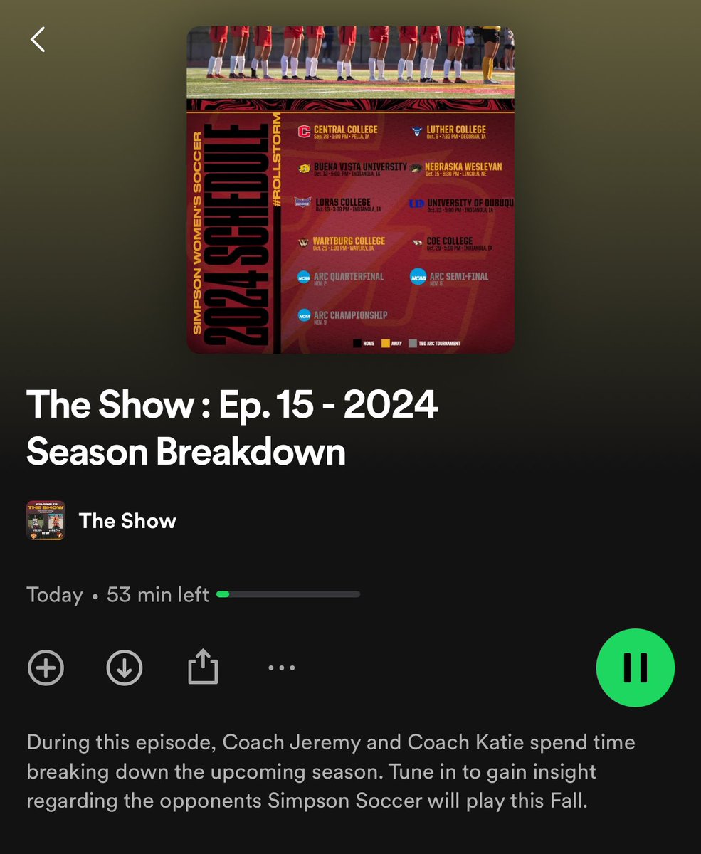 🎙️Ep. 15 - 2024 Season Breakdown Season will be here before we know it! Listen to our newest released podcast to hear all about our upcoming games in the Fall. 🎧Link in our Bio