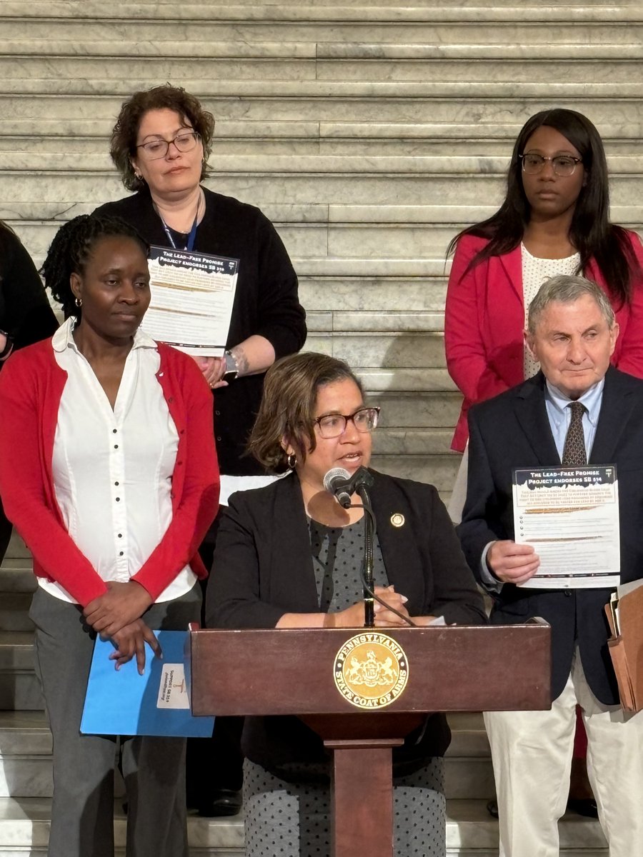 PALeadFree's tweet image. The @PALeadFree recently urged the PA Senate to pass SB 514. Thanks to @SenLisaBaker for her leadership,  @RepDonnaBullock for being a champion of the #LeadFreePromiseProject, and to our speakers for making their voice heard.

Read our full statement here: ow.ly/tvUL50RzGtP
